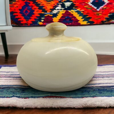 شکلات خوری و قندان درب دار سنگی مرمر هدیه تولد و جهیزیه عروس