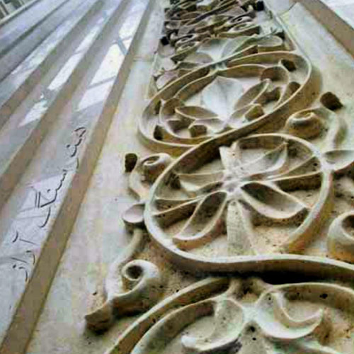 cnc decorative column modern design