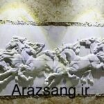 decorative natural stone cnc engraving