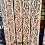 cnc stone carving art border relief