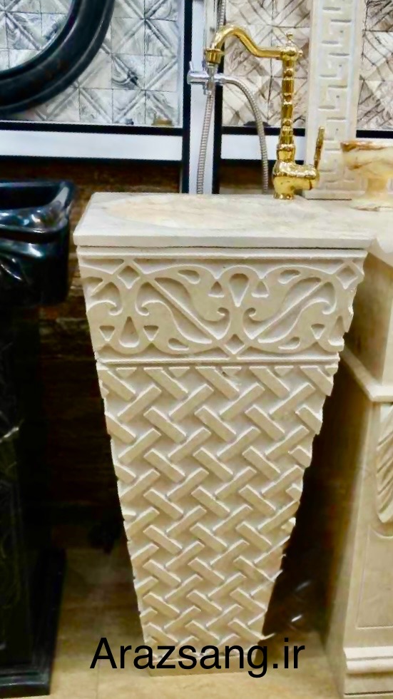 luxury stone washbasin, stone fireplace, stone accessories, stone products, interior design, high quality, raw materials , روشویی سنگی لوکس, شومینه سنگی, اکسسوری سنگی, محصولات سنگی, طراحی داخلی, کیفیت بالا, مواد اولیه