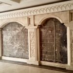 cnc stone arch decorative door frame stonecarving