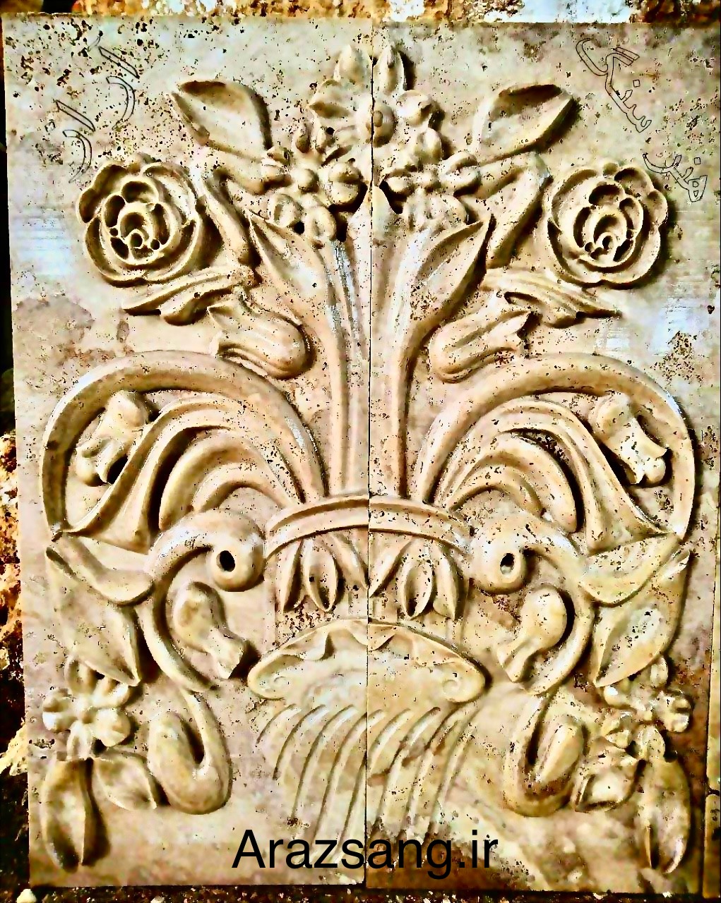 Our stone panels with diverse designs including natural landscapes, symbols, ancient and cultural heroes, religious and historical figures, and mythical heroes, are perfect for decorating buildings, city squares, cultural centers, commercial environments, and religious sites.(تابلوهای سنگی, مناظر طبیعی, نمادها, قهرمانان باستانی, قهرمانان فرهنگی, مذهبی, تاریخی, قهرمانان افسانه‌ای, تابلوهای زنان, المان‌های فرهنگی, تابلو لنج ماهیگیری, نمادهای ارزش‌های جامعه, دفاع از وطن, آزادی, تجاری, تبلیغاتی)